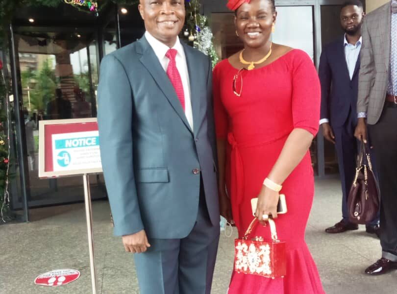 Barr. Ken Immasuagbon and his lovely wife