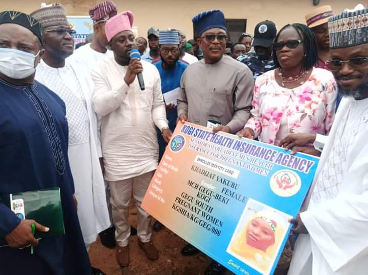 Senator Smart Adeyemi, SSG, Health Commissioner and others during a function in Lokoja