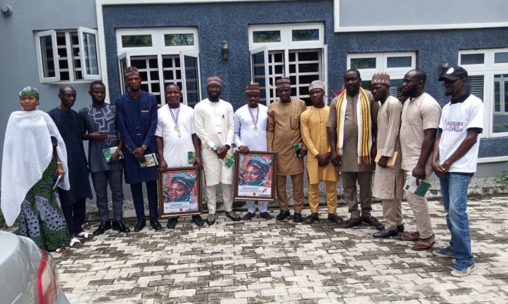 Northern Youth Council Of Nigeria shortly after conferring an ward of credence to Engineer Abubakar Bashir Gegu in Lokoja.