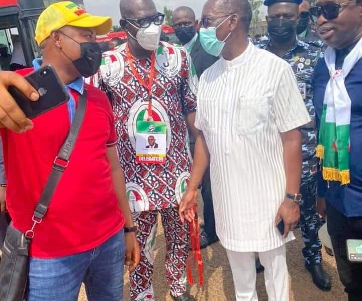 Governor of Delta State, Senator Dr Ifeanyi Arthur Okowa, his two predecessors, Chief James Onanefe Ibori and Dr Emmanuel Uduaghan, were seen busy boosting the morals