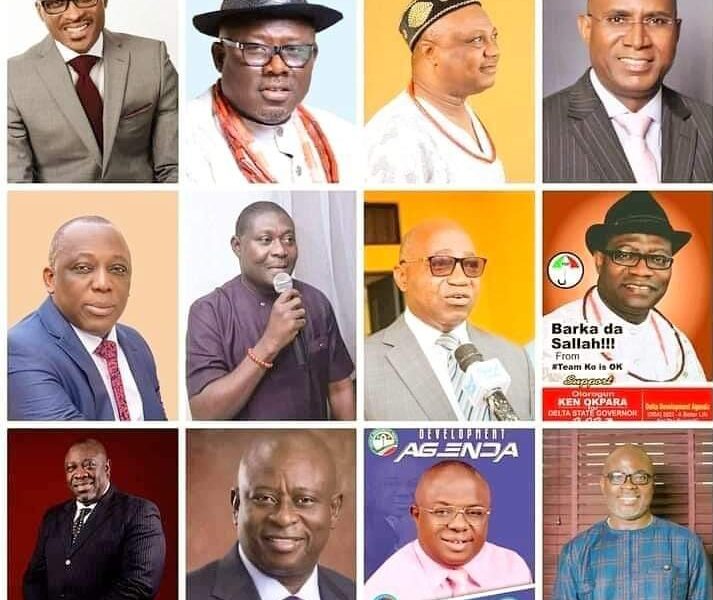 Faces who want succeed present Governor in Delta State