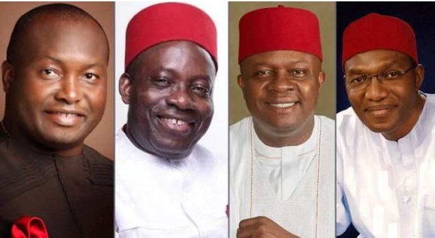Governorship Aspirants in the ongoing election in Anambra State