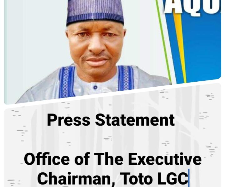 Toto LG Executive Chairman, Hon. Aliyu Abdullahi Tashas