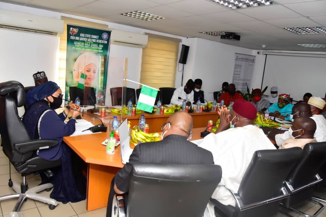 FCT Minister of State, Dr. Ramatu Tijjani Aliyu and FCT stakeholders at a meeting in Abuja