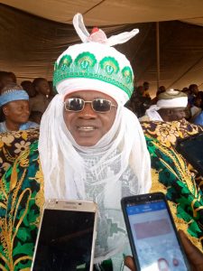 The Ohinoyi of Ogye Chiefdom, His Royal Highness (HRH) Alhaji Muhammed Umar Azaki