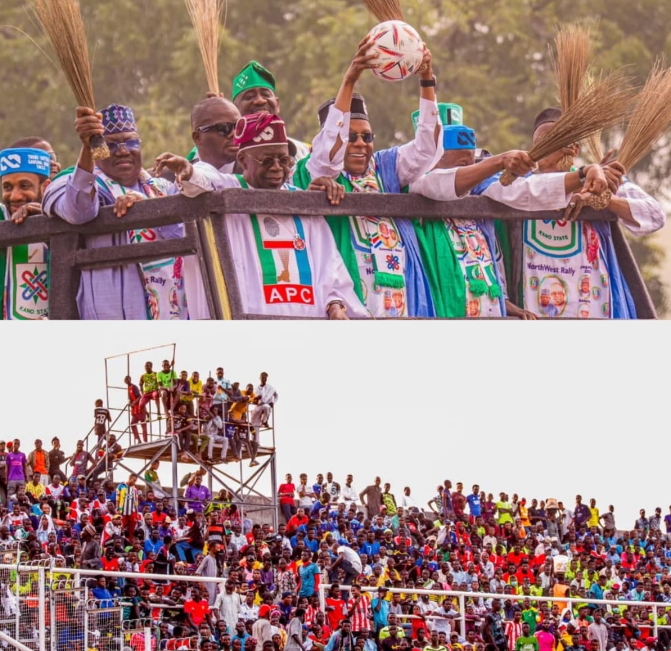 Former Super Eagles Players Mobilize Nigerians for Tinubu/Shettima Presidential Project