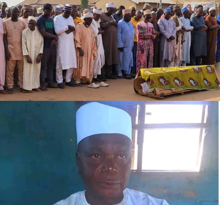 Clerics and sympathizers gather to pray for remains of late politician and businessman, Alhaji Suleiman Zubairu (Big Boss)