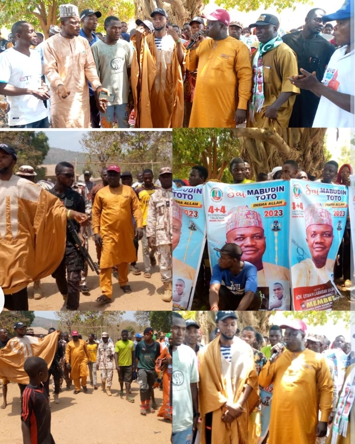 Elated Shafa tours Gadabuke district on thank you visit ahead of March 11 polls.