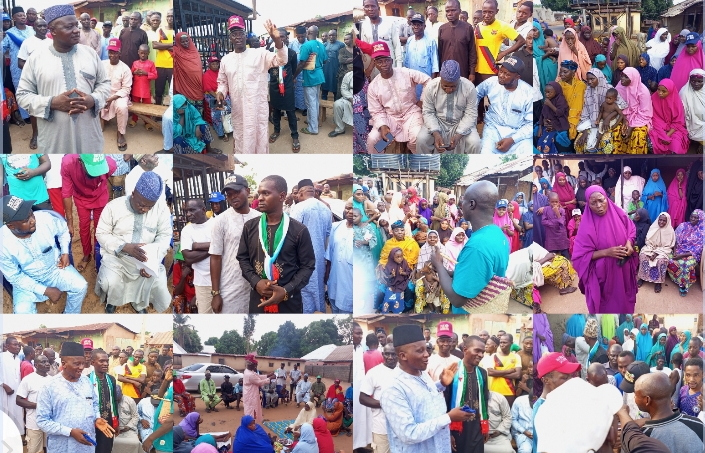 Beautiful images from Toto ward unit to units sensitization and campaign for Hon Usman Labaran Shafa and Governor Abdullahi Sule