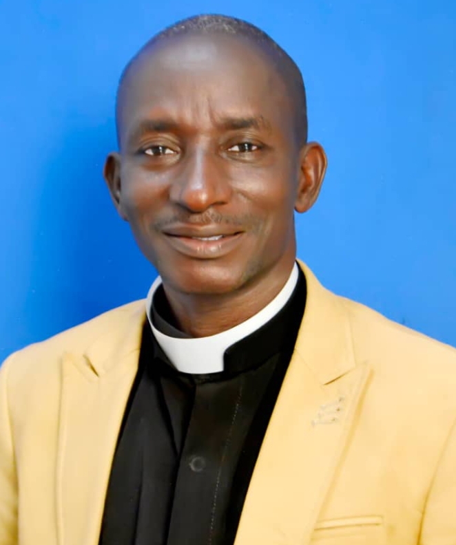 Rev. Johnson Abaka, in charge of ERCC Solution Centre Masaka, Karu LGA, Nsarawa State.