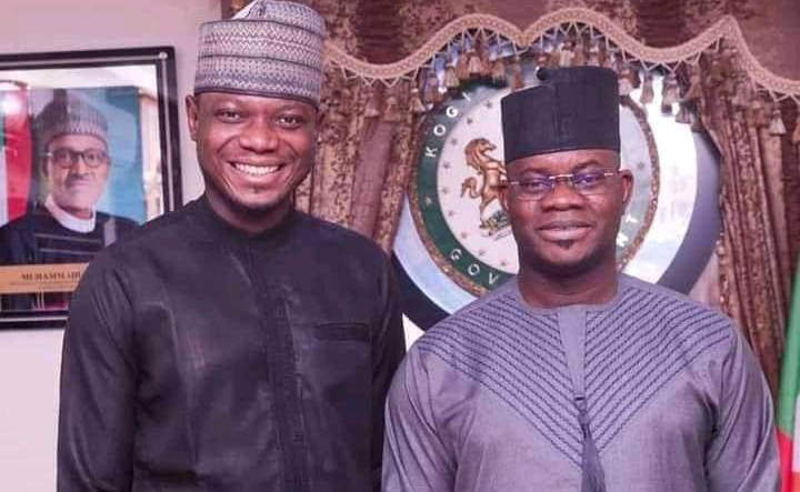 Hon Prince Abdulkareem Onyekehi Suleiman, the Special Adviser to the Governor on Multilateral Donor Agencies and Special Projects and Kogi State Governor, Alhaji Yahaya Bello