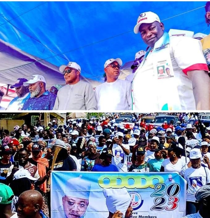 2023 Kogi Guber: APC group stages one million man march for Ododo.