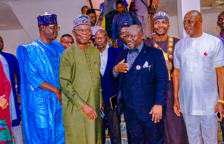 Speaker, Nasarawa State House of Assembly, Rt. Hon Ibrahim Balarabe Abdullahi, Attorney General and Commissioner for Justice, Barr. Labaran Magaji and other lawmakers