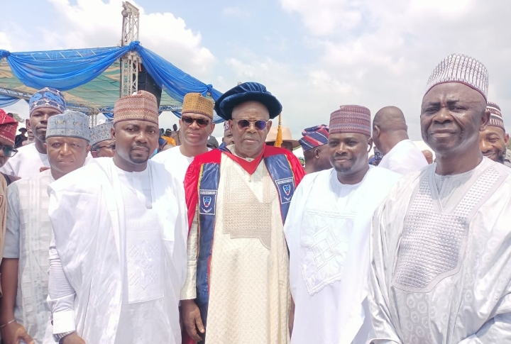 FUL 6th/7th Convocation: Kogi Assembly Speaker rejoices with Faleke, Ordinary President on Honorary PhD
