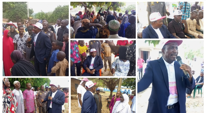 The Executive Chairman, Kogi State Civil Service Commission, Honourable (Barr.) Muhammed Tanko Musa (Osuku) visited several communities to thank electorates who voted APC in the Saturday election