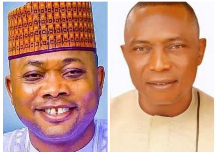 Kogi State Governor elect, Alhaji Ododo Ahmed Usman and Deputy governor elect, Comr Joel Oyibo Salifu