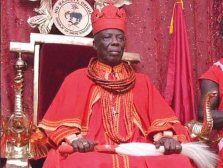 Chairman of Delta State Council of Traditional Rulers and Orodje of Okpe Kingdom, Orhue I, Major General Felix Mujakperuo (rtd)