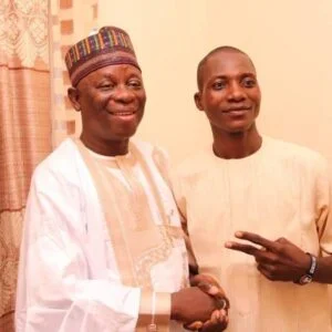 Rt. Hon Ibrahim Balarabe Abdullahi, immediate past Speaker, Nasarawa State House of Assembly and Comrade Yahaya Idris Toto