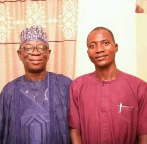Rt. Hon Ibrahim Balarabe Abdullahi, immediate past Speaker, Nasarawa State House of Assembly and Comrade Yahaya Idris Toto