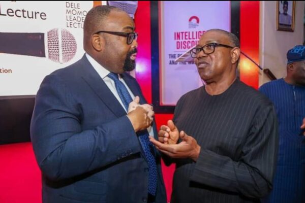 Olumide Akpata and Peter Obi