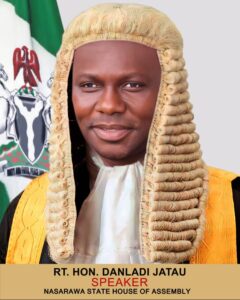 Speaker, Nasarawa State House of Assembly Rt. Hon. Danladi Jatau