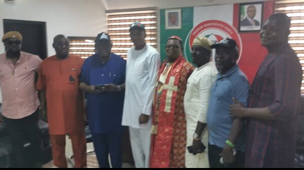 PDP South South Zone executive members