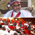 leader of the proscribed Indigenous People of Biafra (IPOB), Mazi Nnamdi Kanu and National Assembly members