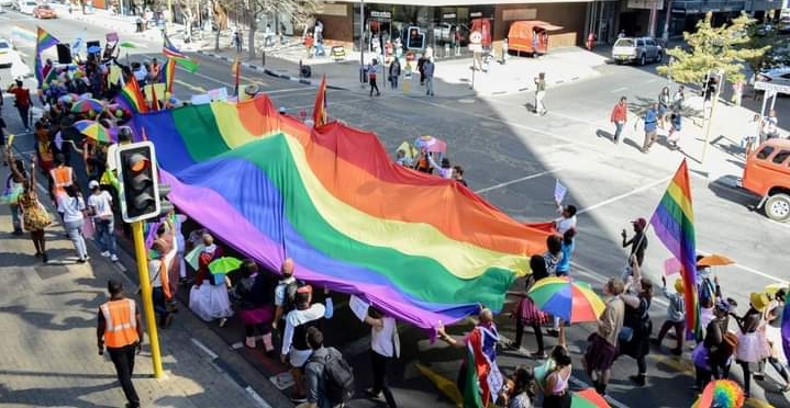 Lesbian, Gay, Bisexual, Transgender, and Queer LGBTQ community in the southern African nation celebrating their recent victory and freedom