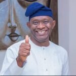 Senator Sunday Karimi representing Kogi West Senatorial District at the Senate