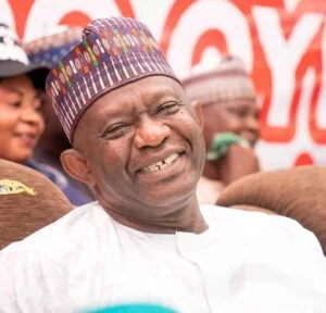 Senator Sunday Karimi representing Kogi West Senatorial District at the Senate