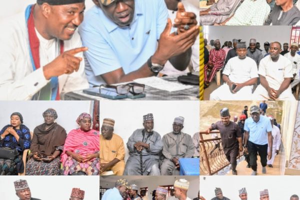 Images of Kogi LG APC stakeholders during their marathon meeting held in Gegu Beki, Zone C, Kogi LGA