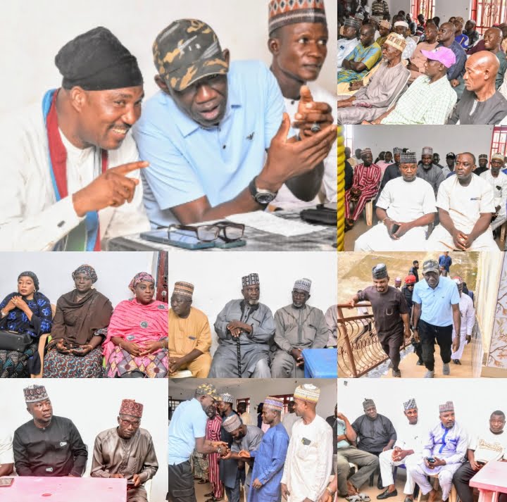 Images of Kogi LG APC stakeholders during their marathon meeting held in Gegu Beki, Zone C, Kogi LGA