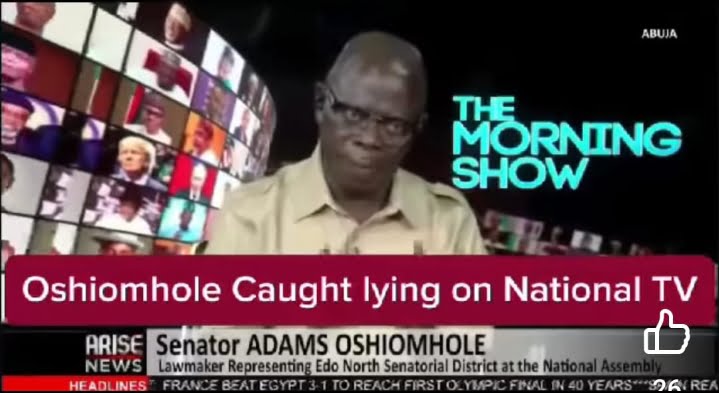 Former National Chairman of the All Progressives Congress (APC), Sen. Adams Oshiomhole