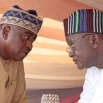 Senator Gabriel Torwua Suswam and Chief Samuel Ortom