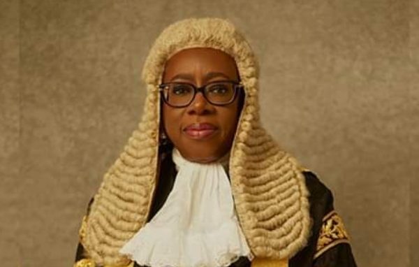 Hon Justice Kudirat Kekere-Ekun, the Chief Justice of the Federation