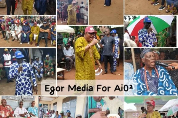 Edo 2024: Egor LG PDP chieftains Visits Ward 9, Okhoro Community, canvases for Ighodalo/Ogie Edo 2024: Egor LG PDP chieftains Visits Ward 9, Okhoro Community, canvases for Ighodalo/Ogie