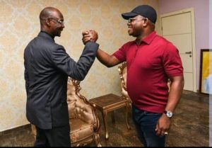 Nasarawa State Governor and Chairman, North Central Governor’s Forum Engr. Abdullahi A. Sule and Former Kogi State Governor, Alhaji Yahaya Adoza Bello 