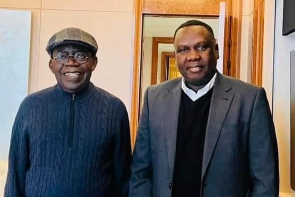 President Bola Ahmed Tinubu and his unofficial spokesperson and former spokesman for the defunct Atiku-Okowa Presidential Campaign Council, Daniel Bwala