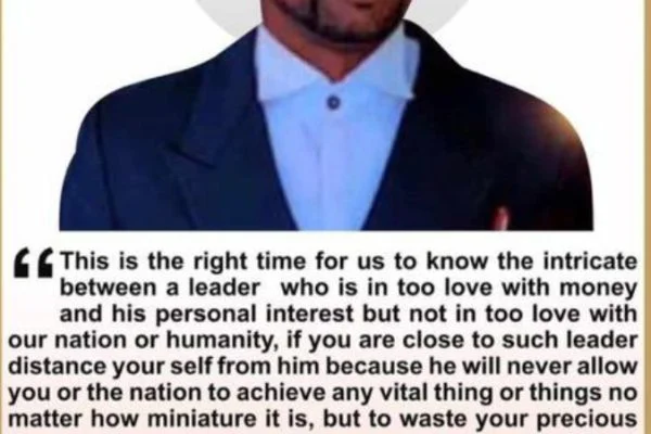 Wisdom: Barr. Maigoro, A renowned legal luminary speaks out against personal interests, Love for money Wisdom: Barr. Maigoro, A renowned legal luminary speaks out against personal interests, Love for money