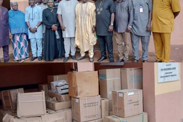 NPC Donates Hospital Equipments to Prince Abubakar Audu University In Kogi