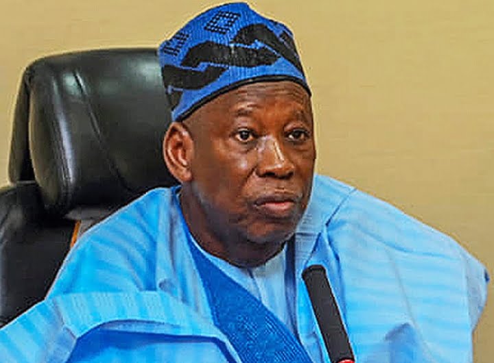 Dr Abdullahi Umar Ganduje, Chairman of the All Progressives Congress (APC) and ex governor of Kano State