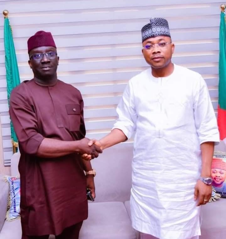 Edo State Governor-Elect, Senator Monday Okpebholo and Kogi State Governor, Ahmed Usman Ododo