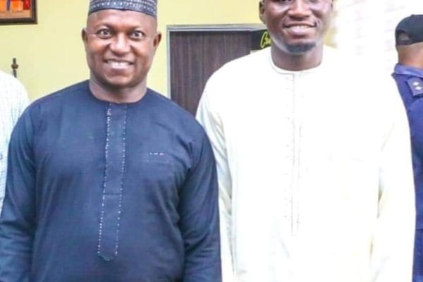 Kogi State Polytechnic Rector Lokoja, Professor Salisu Ogbo Usman and Abdulkadir Bin ABDULMALIK