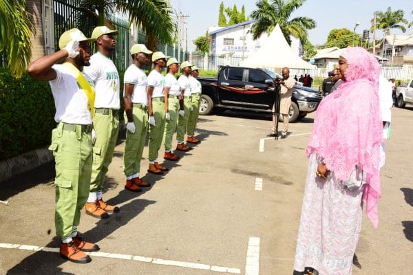 Dr. Mariya Mahmoud, Federal Capital Territory (FCT) Minister of State, and the National Youth Service Corps (NYSC)