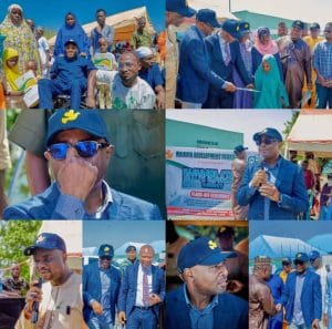 Images of Maikaya Development Foundation in Lafia where 750 underprivileged individuals enrolled into Health Insurance Scheme