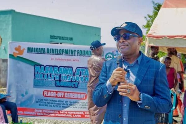 CEO MMaikaya Development Foundation, Dr. Musa Muhammed MMaikaya