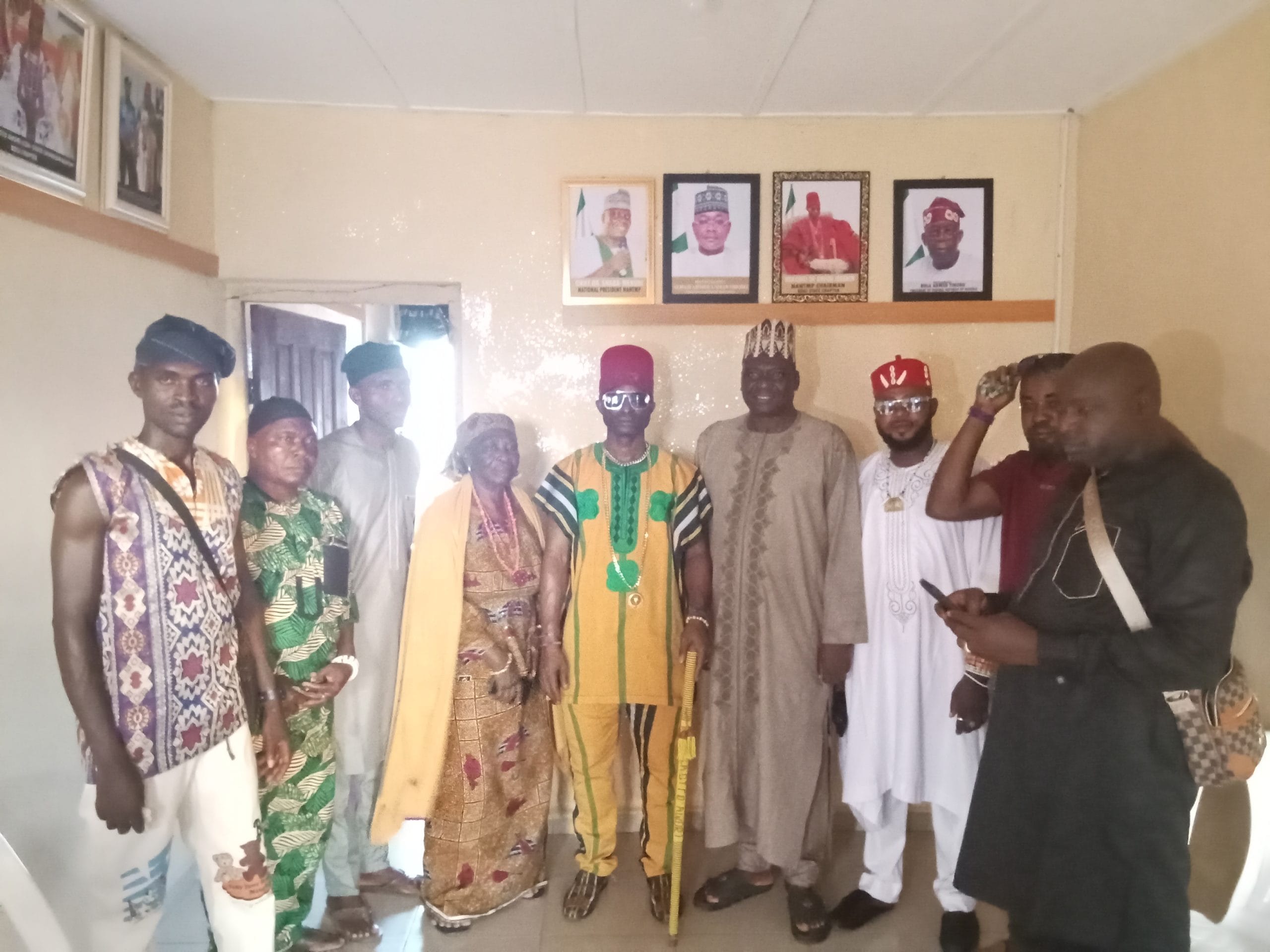 The National Association of Nigerian Traditional Medicine Practitioners (NANTMP) leadership