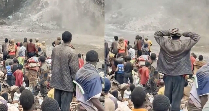 Mountain collapse in DR Congo