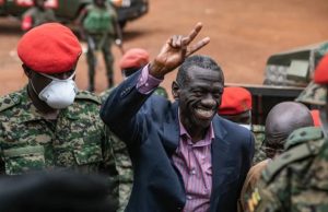 Kizza Besigye, a prominent opposition politician from Uganda