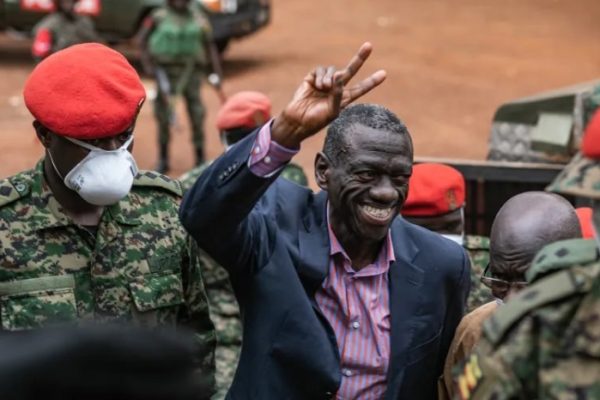 Kizza Besigye, a prominent opposition politician from Uganda